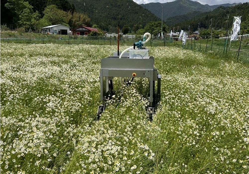 カモミール収穫ロボット